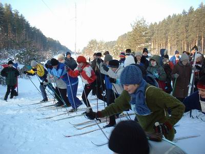 10:41 В Шумерле началась подготовка к "Лыжне России-2006"